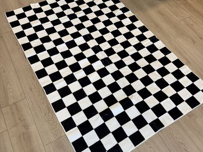 Black and White Area Rug