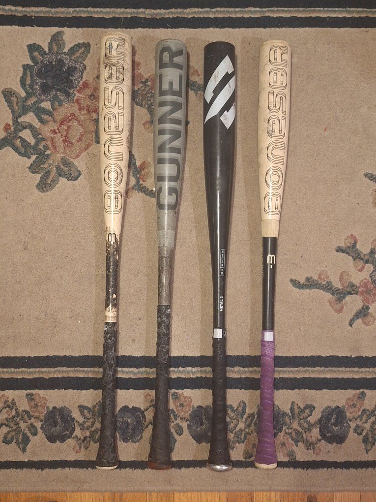 33" and 33.5" BBCOR Baseball Bats