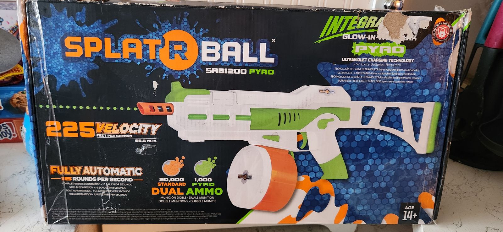 Brand new Brand new Splat-R-Ball SRB1200 Pyro Blaster Kit