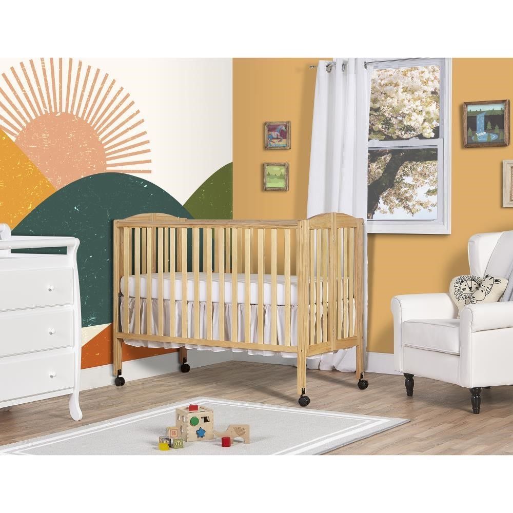 Dream On Me Folding Full-Size Crib