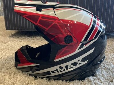 GMAX MX-46 Dirt Bike Helmet Size Medium