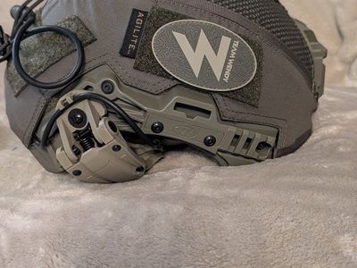 Team Wendy Ballistic Helmet with Agilite Cover Size 1