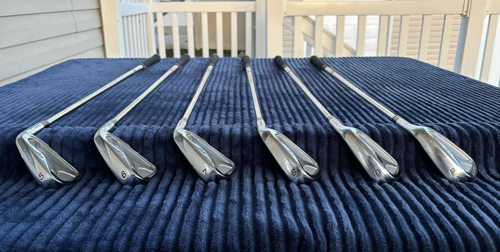 TaylorMade R7 Forged 1-inch extended irons 5-PW