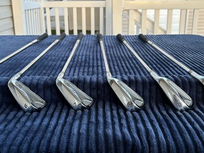TaylorMade R7 Forged 1-inch extended irons 5-PW
