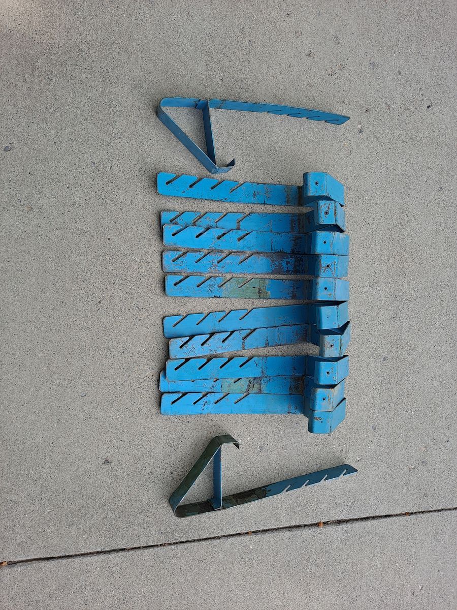 Roof Jacks (12) $40 for all of them. Roofing Equipment, scaffolding