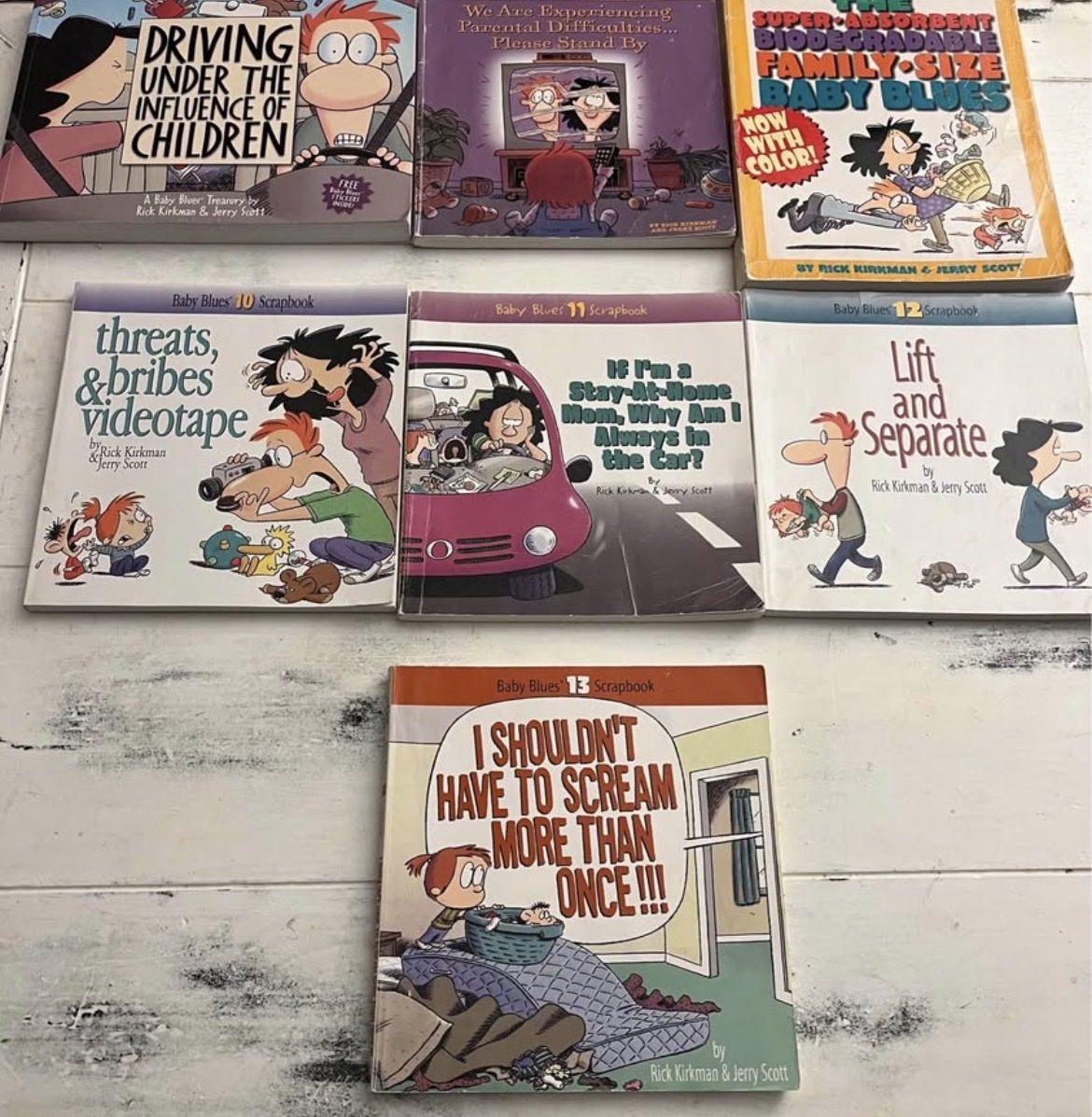 Baby blue comics