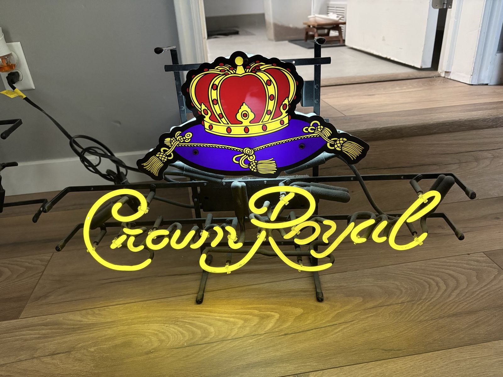 Crown Royal neon sign