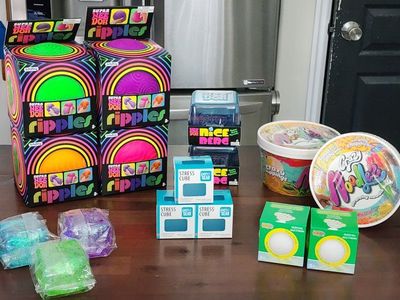 Super Needoh Ripples, Nice Berg, Crazy Noodles, Glitter Cube, Stress Cube**PRICES IN DESCRIPTION**