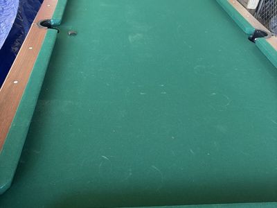 Harvard wood slate pool table