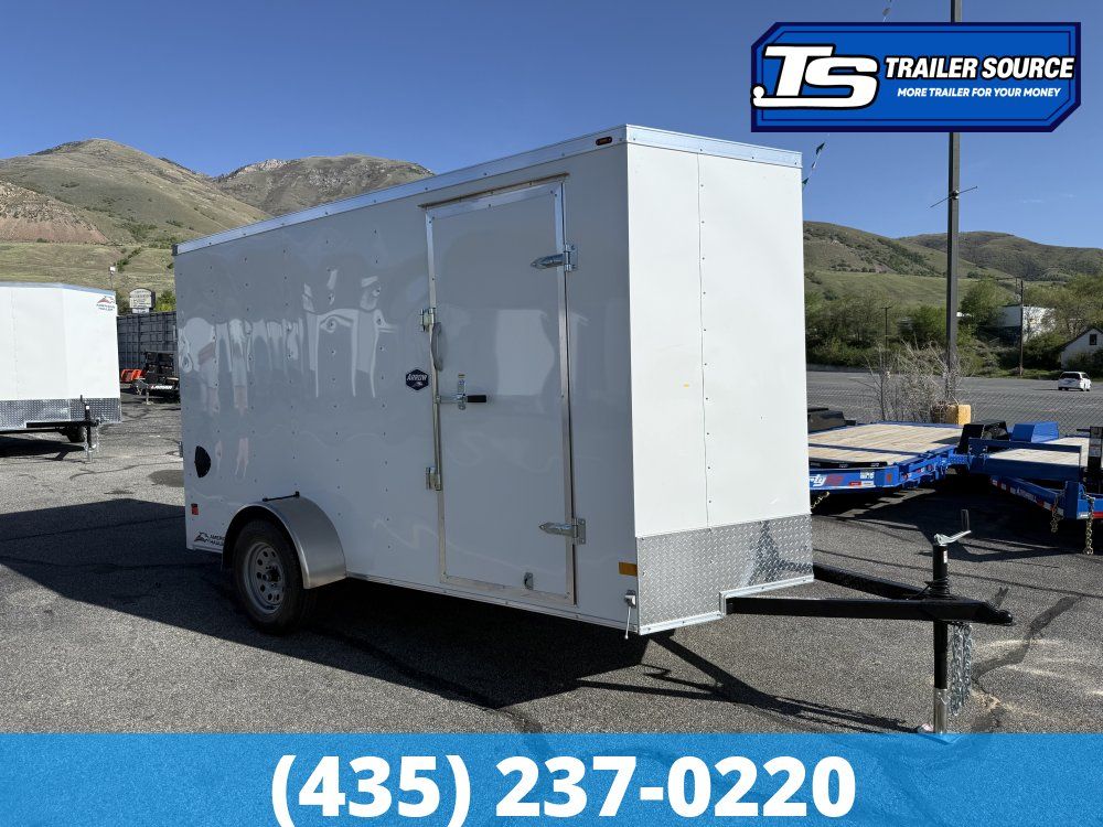 6x12 American Hauler Arrow Enclosed Cargo Trailer - 6'6" Interior - 3.5K GVWR -