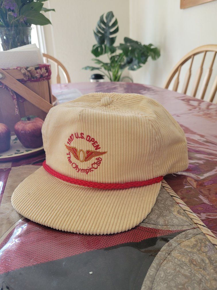 1987 US Open Olympia Club hat