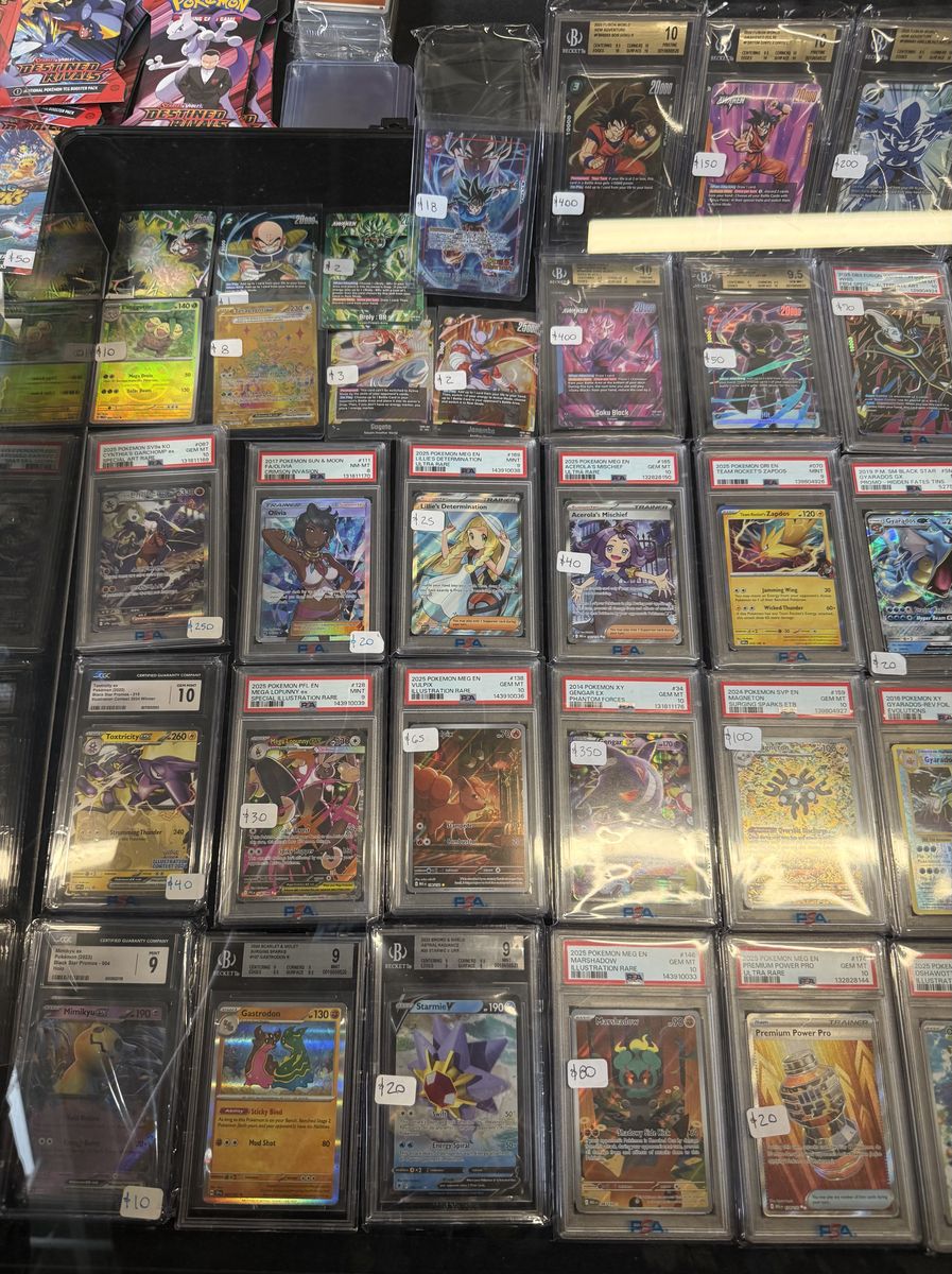 PSA Graded Pokemon slabs cards