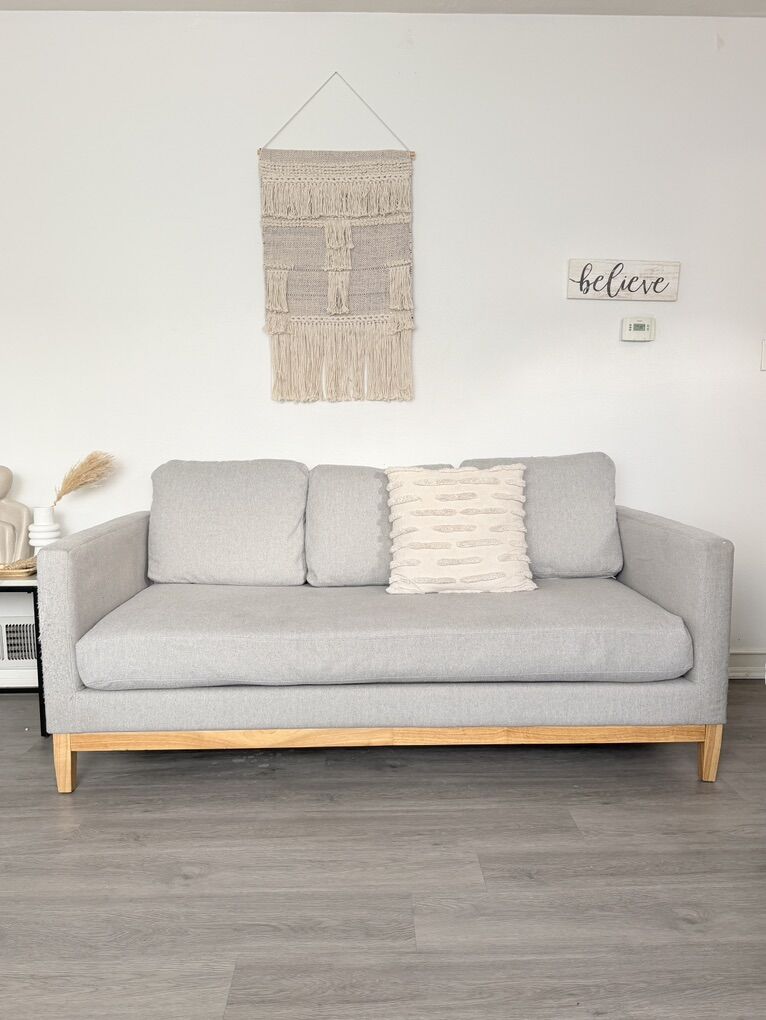 Cute Modern Gray Sofa Couch