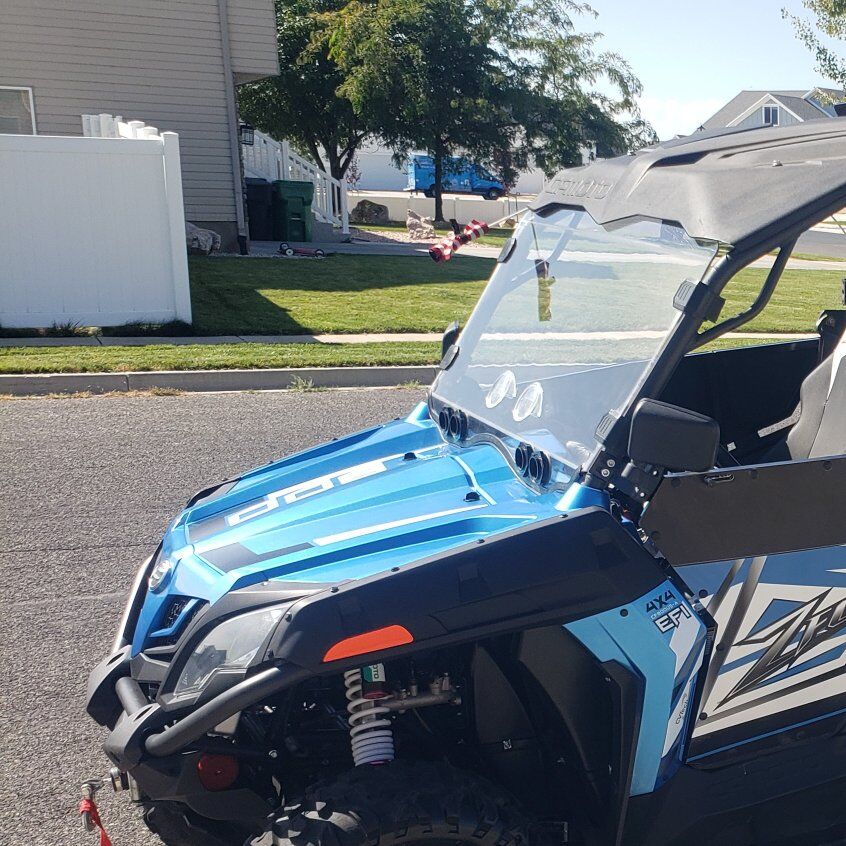 2017 CF MOTO 800 UTV with 5'x10' Trailer