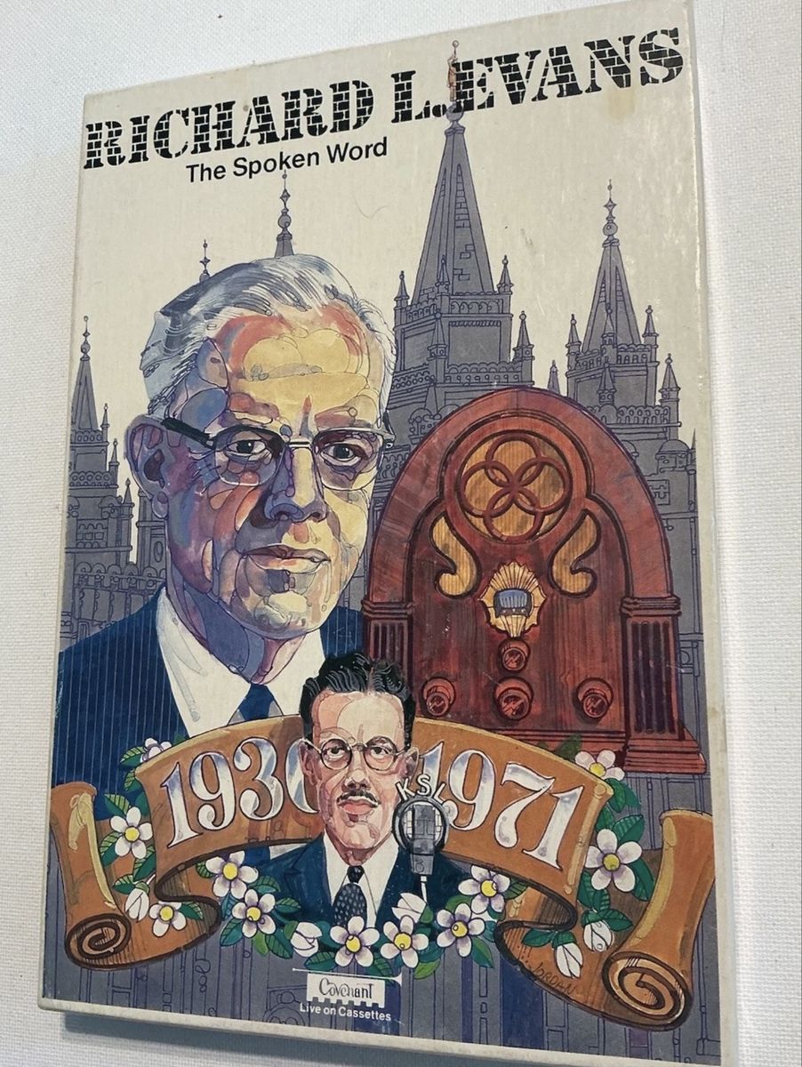Richard L. Evans The Spoken Word 1930-1971 - Cassette Tapes (2) Mormon LDS 1983