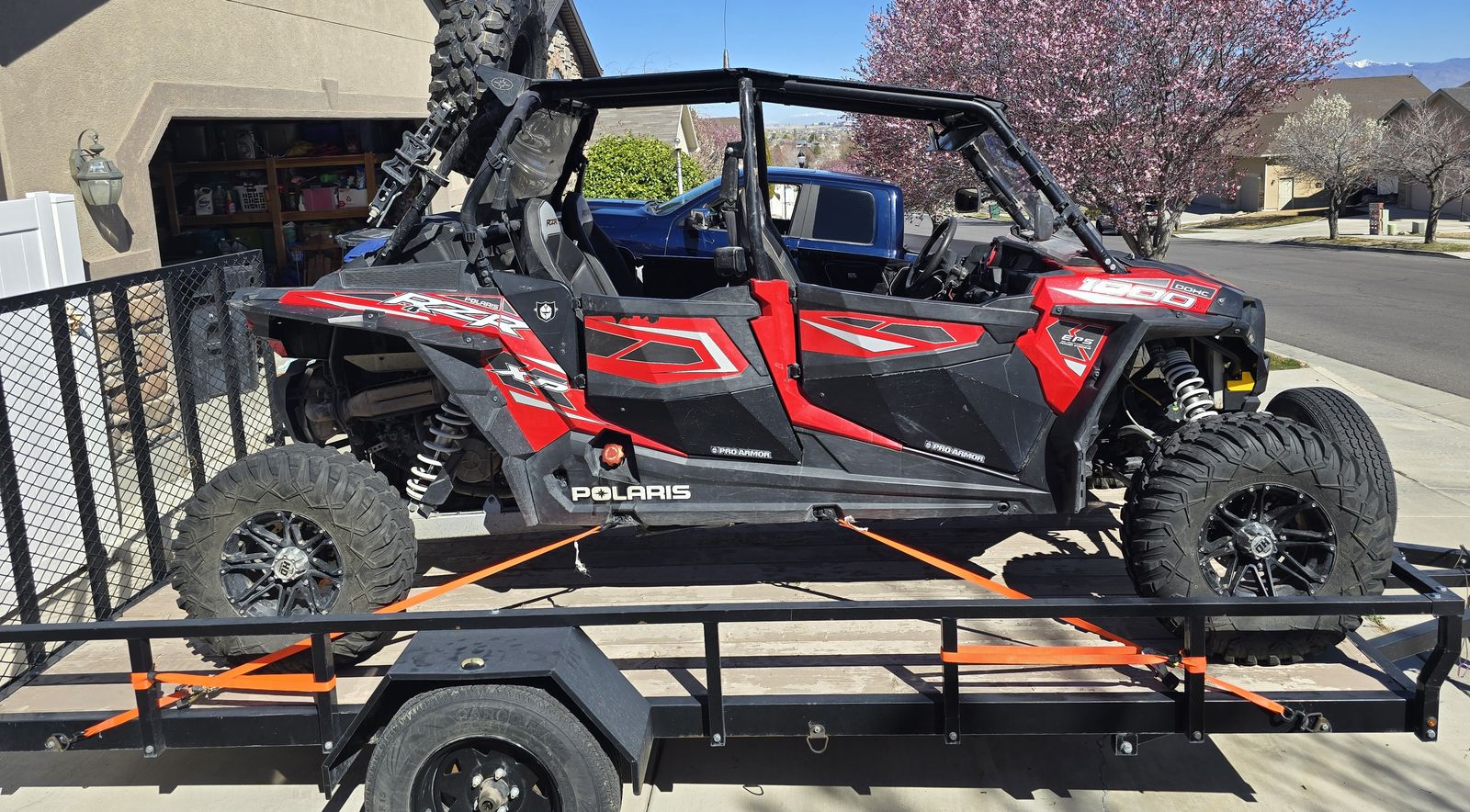 2015 Polaris Razor XP4 1000 4 seats with trailer