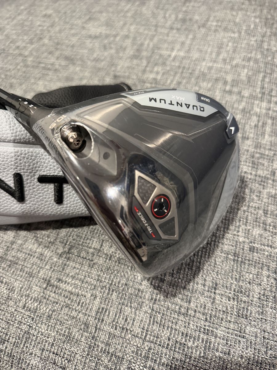 NEW Callaway Quantum Max Driver 10.5° UST LIN-Q Power Core Red 6S Stiff RH