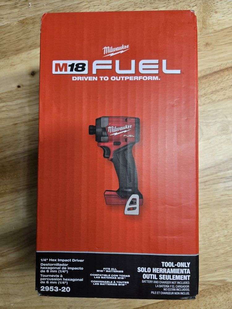 Milwaukee M18 FUEL 2953-20 1/4" Hex Impact Driver - Tool Only