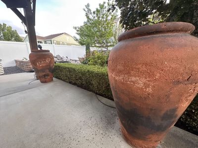 Vase outdoor garden planters