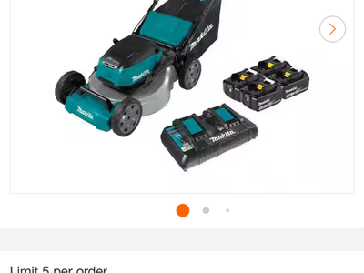 Lawn mower and edge cutter