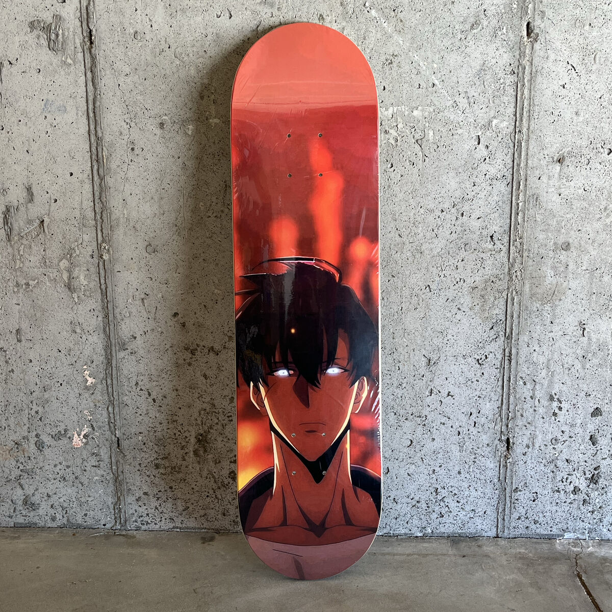 Solo leveling Sung Jin-Woo skate deck