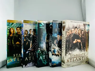 Stargate Atlantis DVD Lot – Seasons 1, 2, 3, 4 & 5 (Complete Series) 5-Disc Set