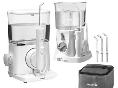 Waterpik Evolution WF-07W010 and Nano WP-310 Water Flosser Combo Pack 5978082 #7605
