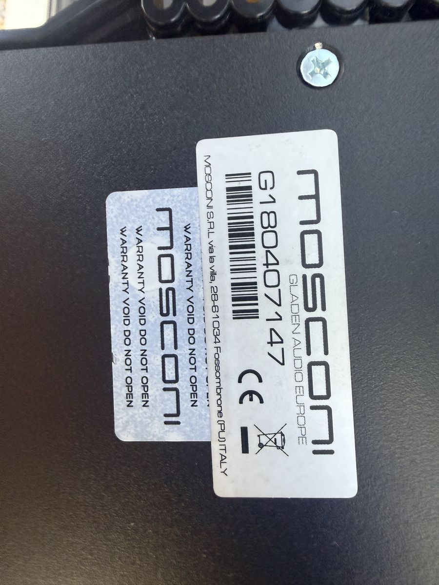 Mosconi Gladen ONE 80.4 Car Amplifier 4-Channel Stereo