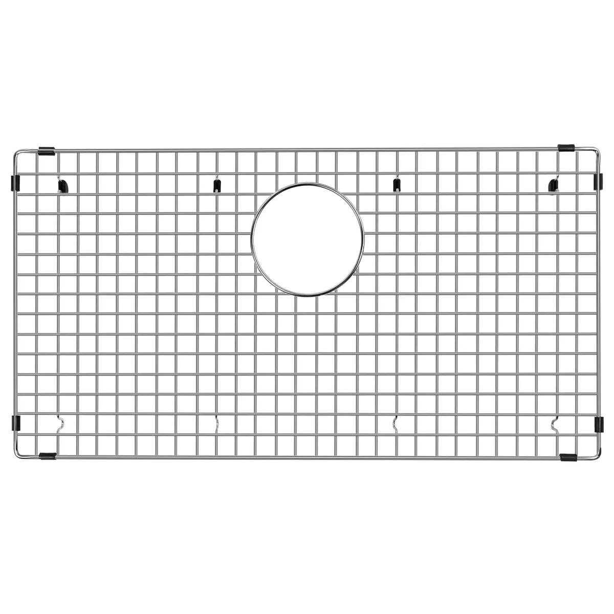 221206 Kitchen Sink Protector Grid 27.56"x14.56" Stainless Steel Bottom Rack