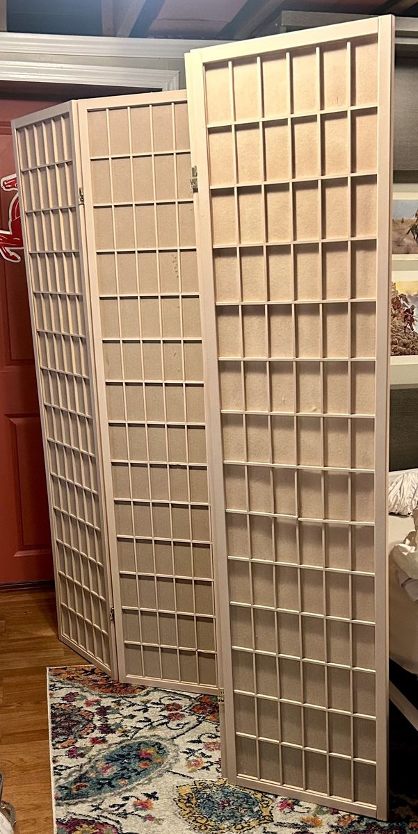 Wood Room Divider