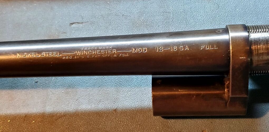 Winchester Model 12 16 Gauge Barrel