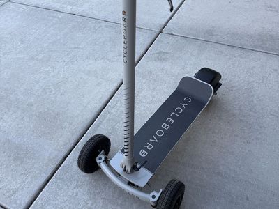 CycleBoard Rover All-Terrain 3-Wheel Electric Scooter Gray