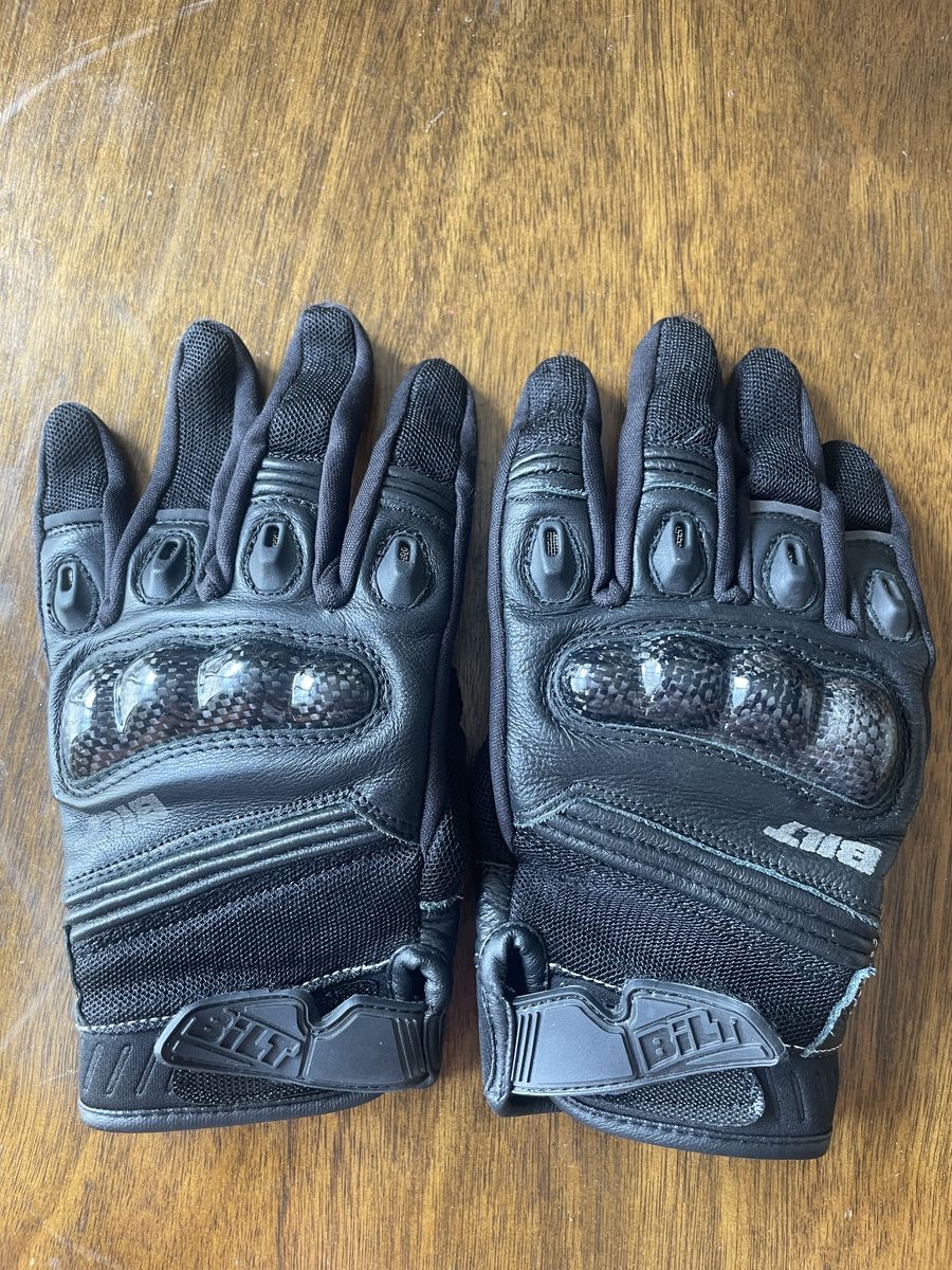 BILT Motorcycle Gloves Size SMALL