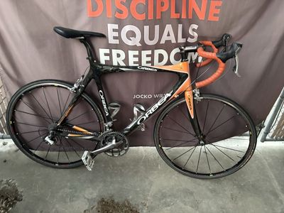 Orbea Carbon Fiber Road Bike - Black & Orange