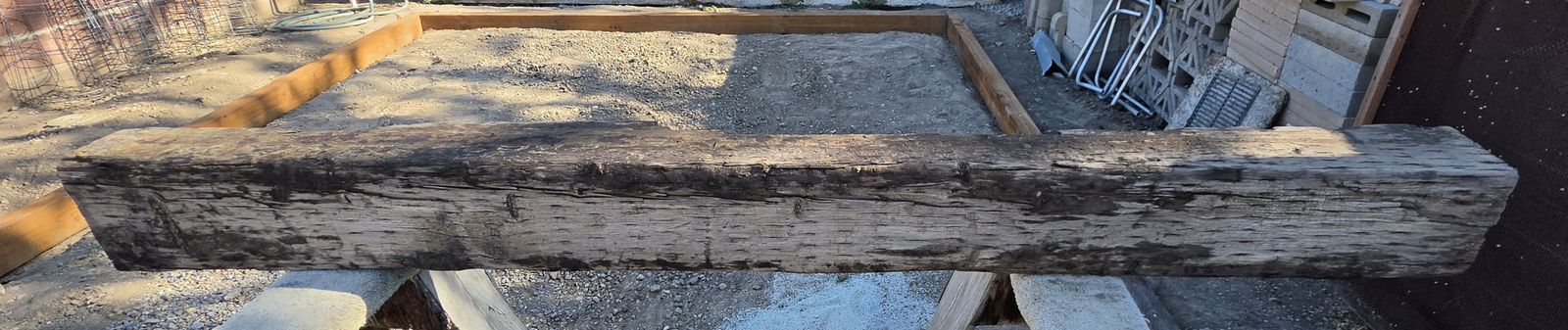 Landscaping Railroad tie