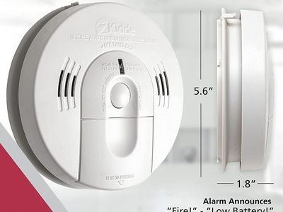 Kidde Smoke & CO Alarm Combo — Set of 10, Brand New