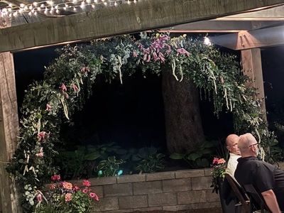 Wedding Floral Arch Backdrop