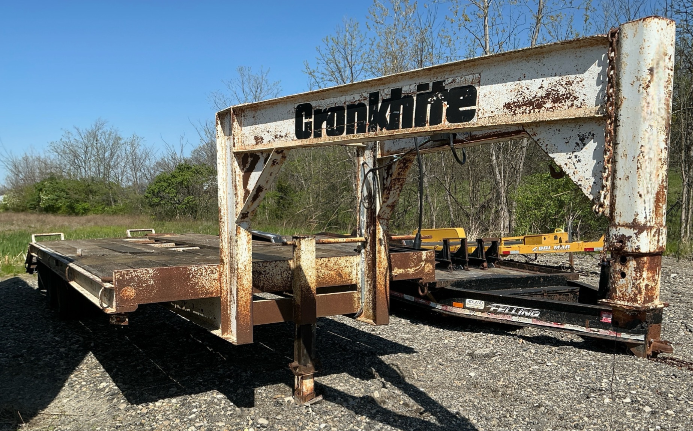 19' Tandem Dually Gooseneck Heavy Equipment Trailer Paving Support Telehandler Transport Material Handling Demolition Jobsite