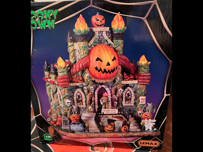 Lemax Spooky Town Crypt of the Lost Pumpkin Souls