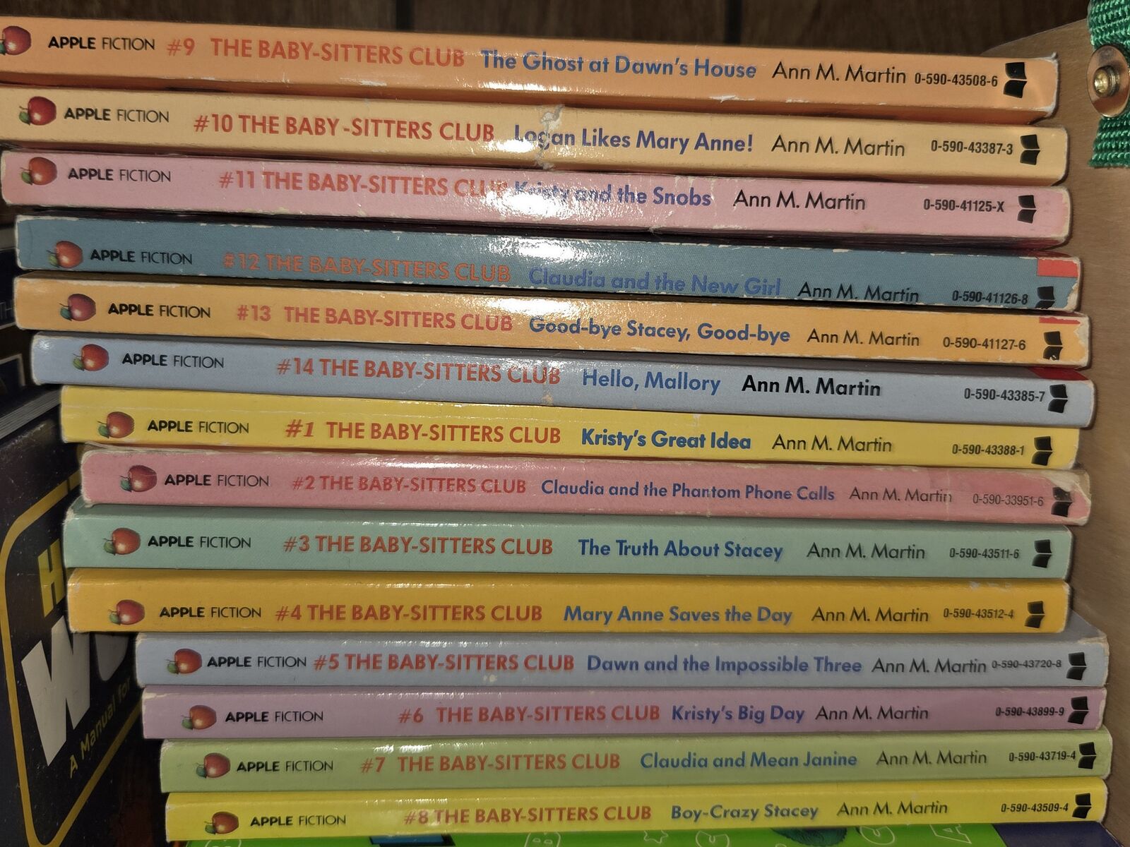 Babysitters club chapter books 1-14