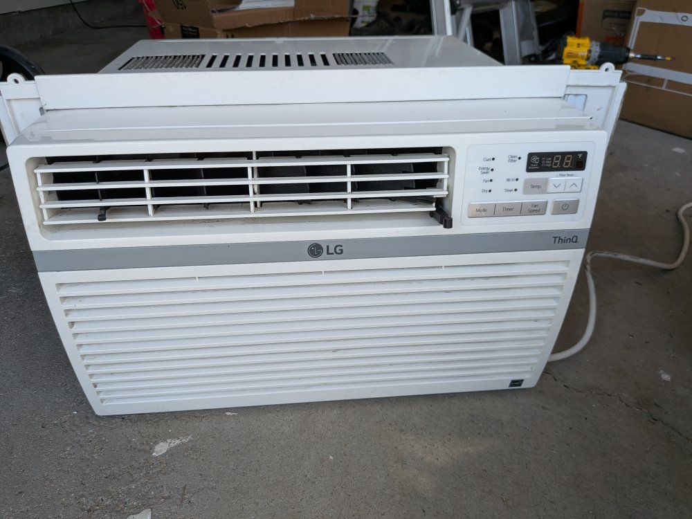 LG ThinQ Smart Window Air Conditioner LW8017ERSM 8,000 BTU