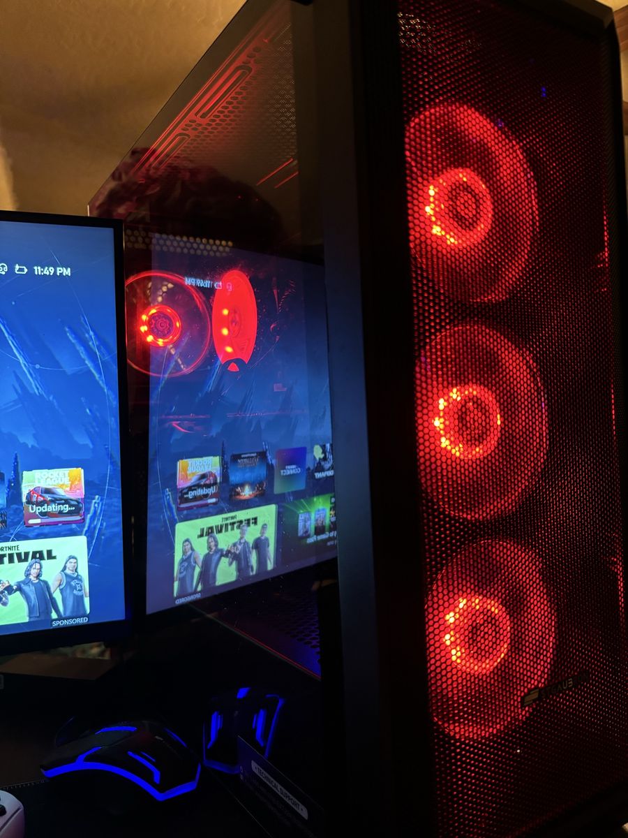 Gaming pc entire setup