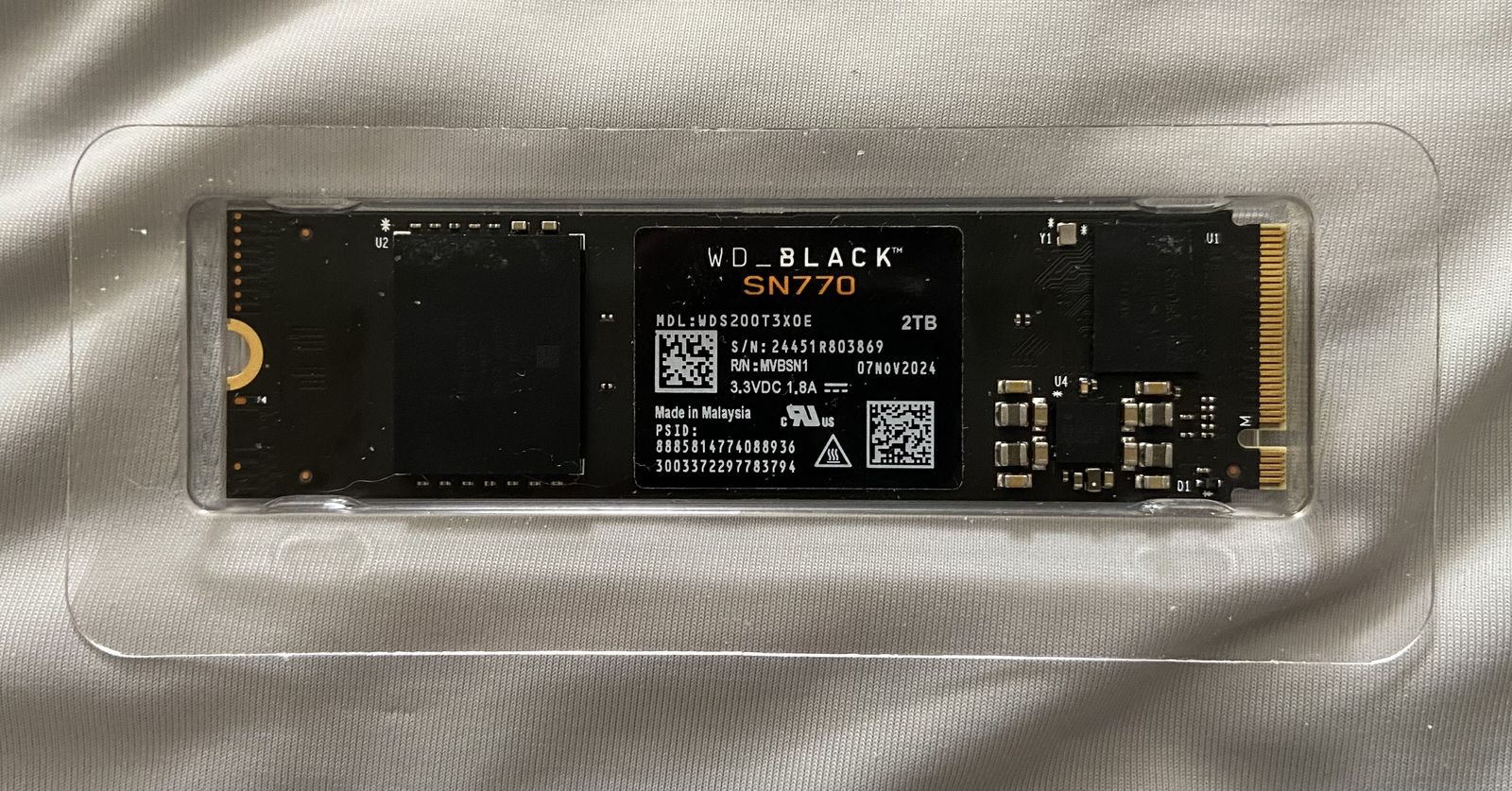 WD_BLACK SN770 2TB NVME SSD
