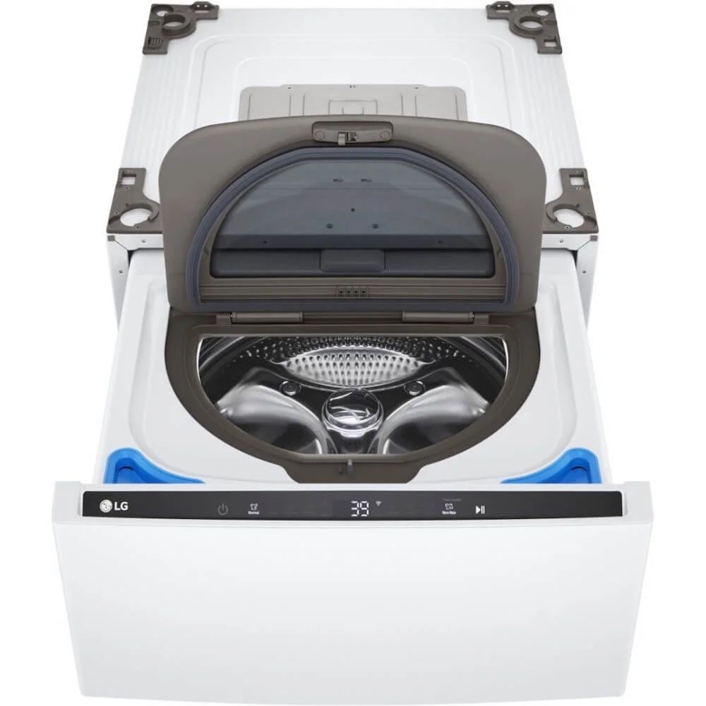 LG SideKick Pedestal Washer White