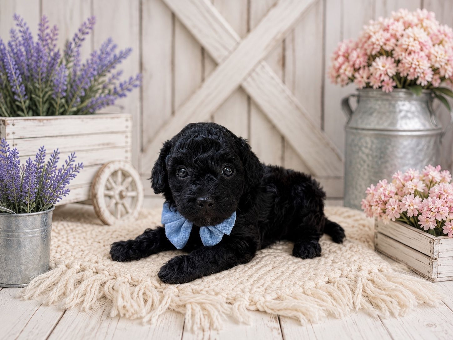 Cutest F1b Aussiedoodle puppy