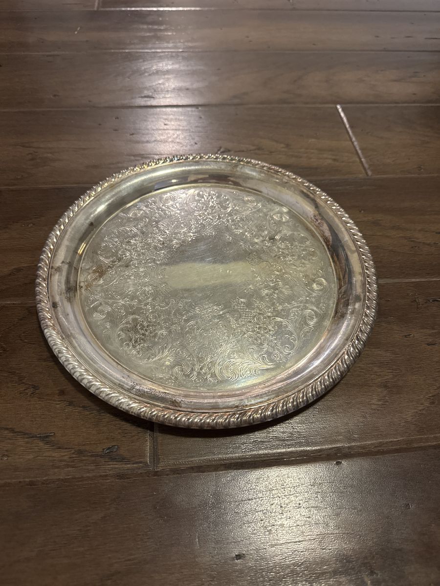 Silver Plated Dish/Plate/Platter