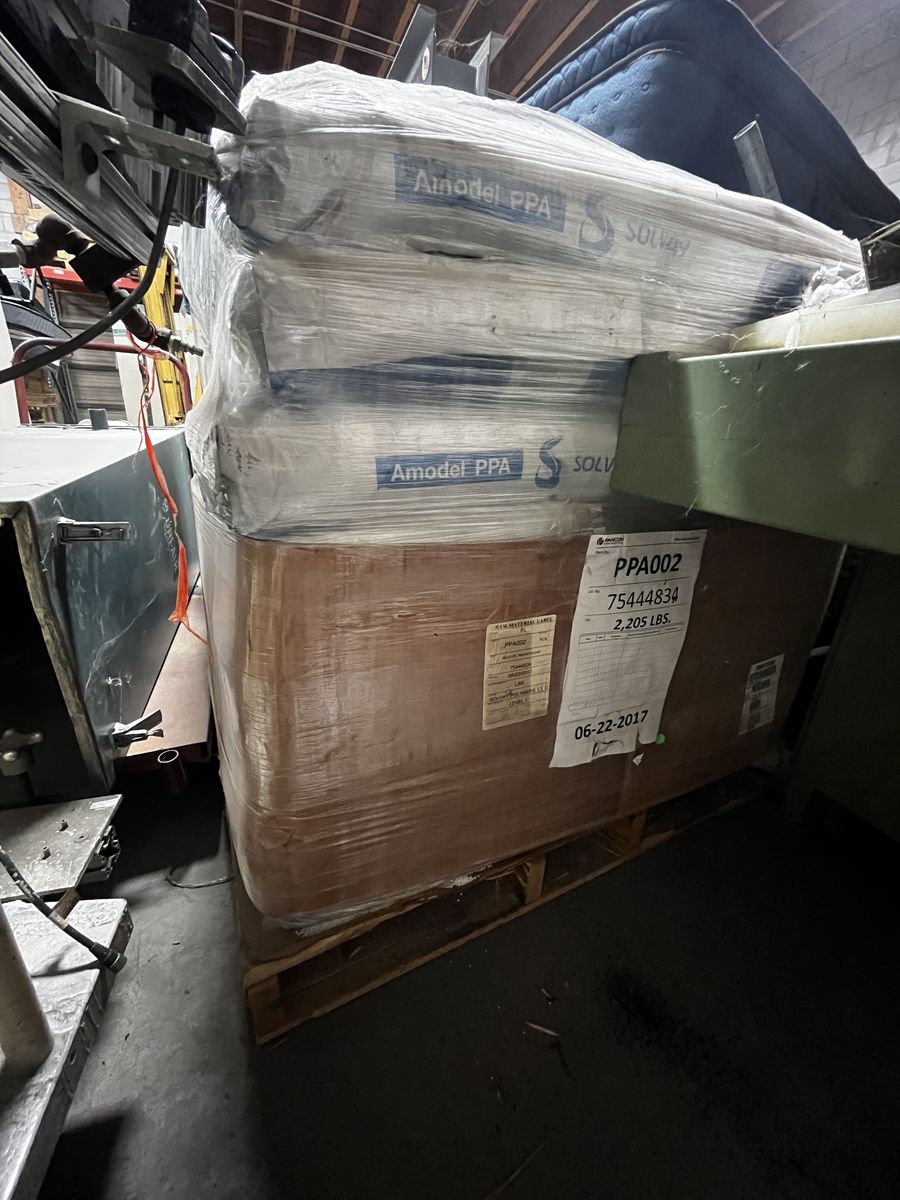 Amodel PPA Pallet Solvay Amodel AS-4133L Natural PPA Resin Pallet Approx. 2,200 lbs