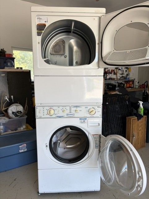Stacked Washer and Dryer