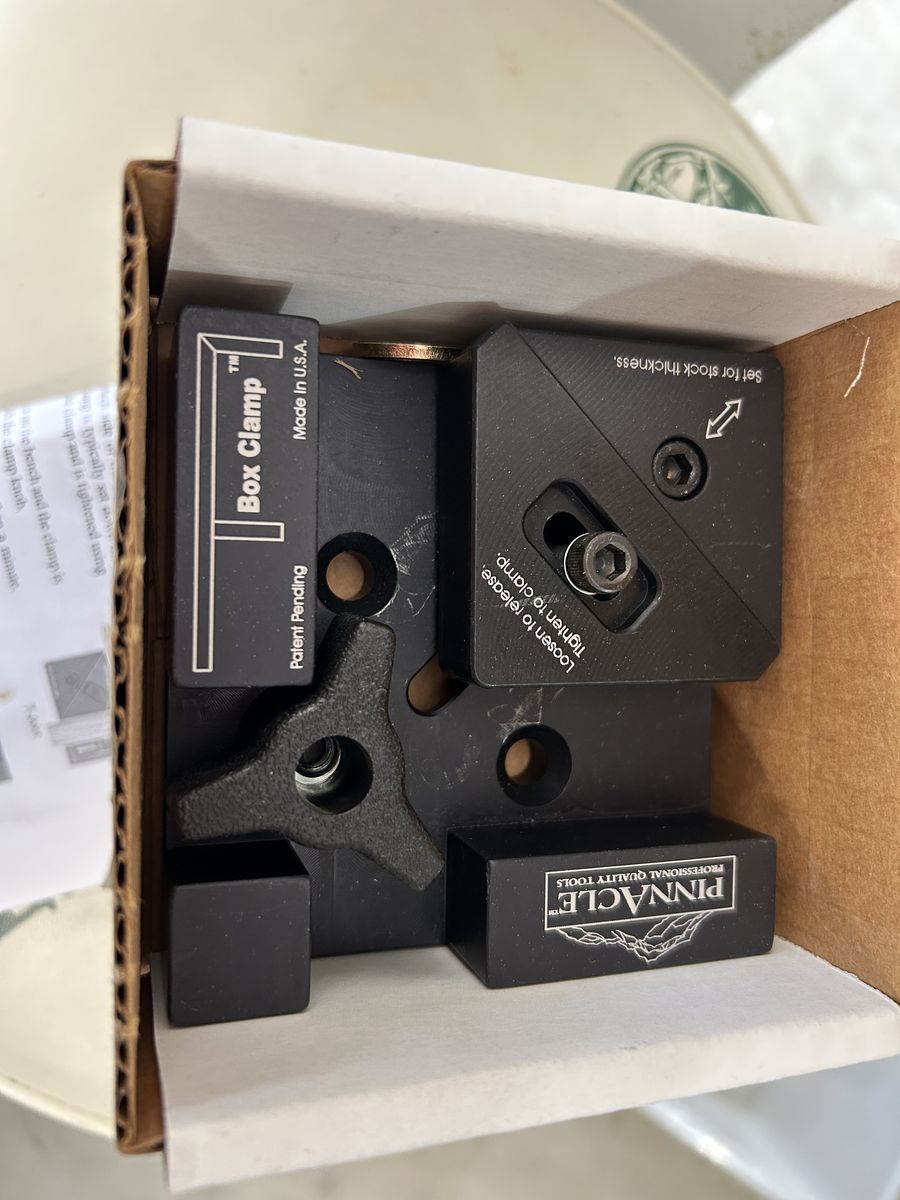 2-Pinnacle 4 inch box clamps