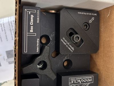 2-Pinnacle 4 inch box clamps